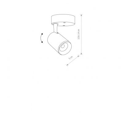 Lampa sufitowa spot IRIS LED 7W 8994 Nowodvorski (8994)