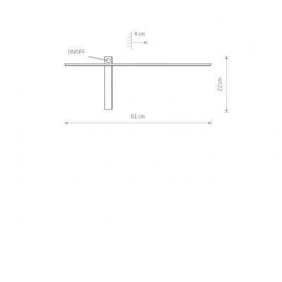 Lampa ścienna IMPULSE LED S (8115)