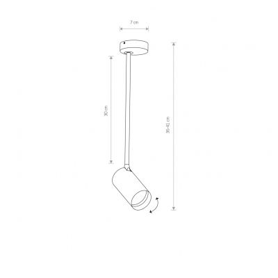 Lampa reflektor spot MONO LONG M 7728 Nowodvorski (7728)