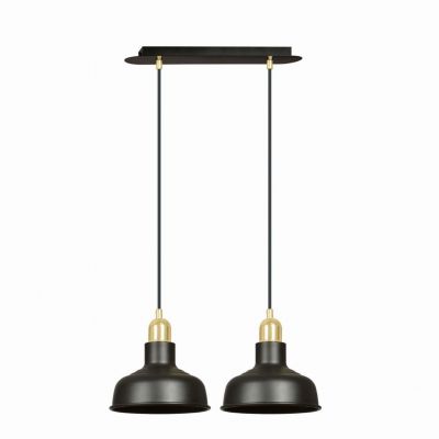 Emibig lampa wisząca IBOR 2 BLACK E27 60W MAX 1042/2 (1042/2)