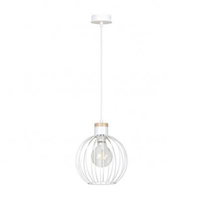 Emibig lampa wisząca BARBADO 1 WHITE E27 60W MAX 755/1 (755/1)