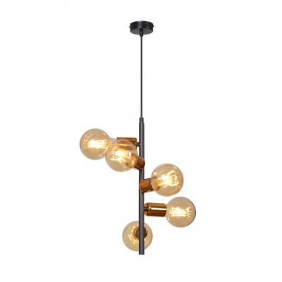 Emibig lampa wisząca ADALIO 5 BLACK E27 60W MAX 162/5 (162/5)