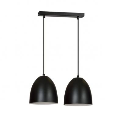 Emibig lampa wisząca LENOX 2 BLACK / WHITE E27 60W MAX 391/2 (391/2)