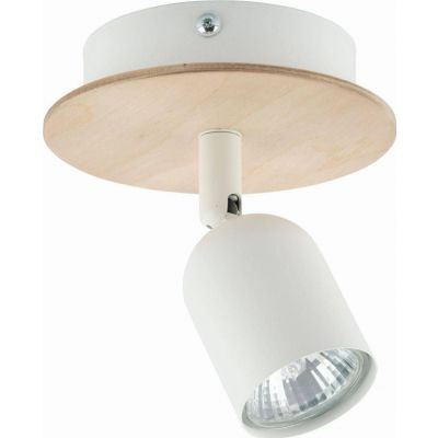 TK Lighting plafon (reflektorek) Top Wood GU10 drewniano/biały 3294 (3294)