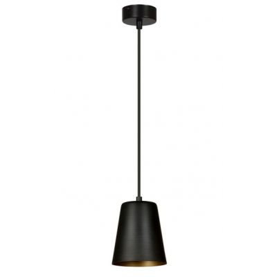 Emibig lampa wisząca MILAGRO 1 BLACK / GOLD E27 60W MAX 415/1 (415/1)