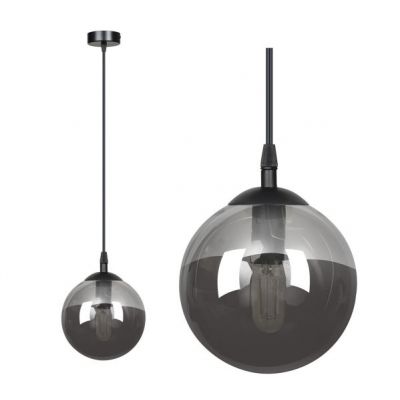 Emibig lampa wisząca Cosmo 1 E14 czarna 712/1 (712/1)