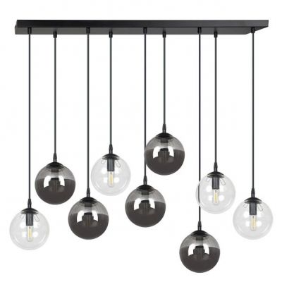 Emibig lampa wisząca Cosmo 9 9xE14 czarna 714/9M2 (714/9M2)