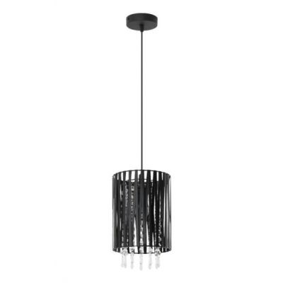 Lampex lampa wisząca Diana 1S E27 czarna 801/1S CZA (801/1S CZA)