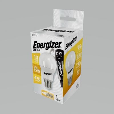 ŻARÓWKA LED  E27 470LM 40W ciepła biel ENERGIZER (S17532)