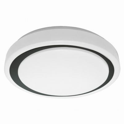 Plafon LED lampa sufitowa czarna ORBIS Moon 24W 2500lm ciepła-zimna 38cm SMART+ WiFi 4058075486362 LEDVANCE (4058075486362)