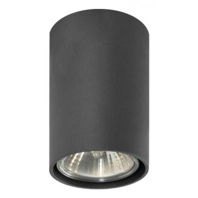 Lampex Lampa sufitowa Simba czarny GU10 1x40W (483/G)