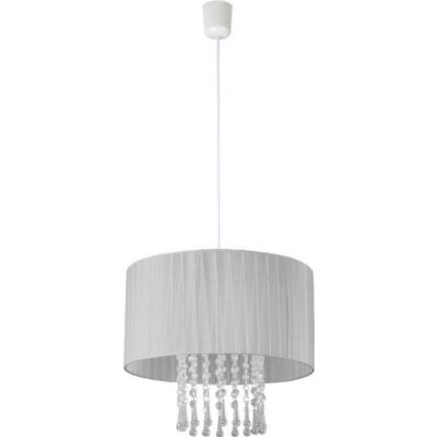 Lampex Lampa wisząca Wenecja popiel E27 1x60W (153/1 POP)