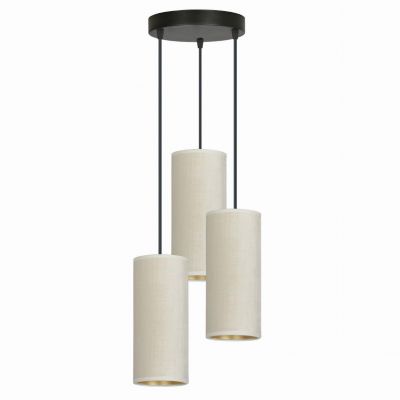 Emibig lampa wisząca Bente 3 Premium 3xE27 biało/czarna 1059/3PREM (1059/3PREM)