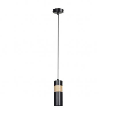 Emibig lampa wisząca AKARI 1 BLACK GU-10 30W MAX 732/1 (732/1)