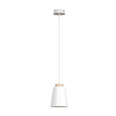 Emibig lampa wisząca BOLERO 1 WHITE E27 60W MAX 443/1 (443/1)