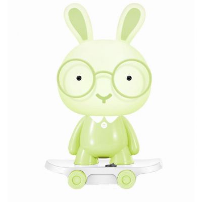 Lampex Lampka dekoracyjna Bunny Skater zielona E14 1x3W (LPX0003/LM D)