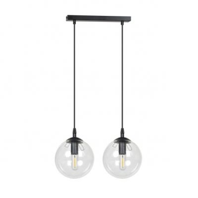 Emibig lampa wisząca Cosmo 2 2xE14 czarna 711/2 (711/2)