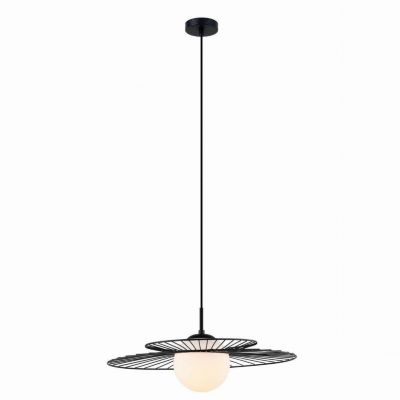 ITALUX lampa wisząca Sarah E27 40W 220-240V IP20 kolor - czarny (MDM-4000/1 BK)