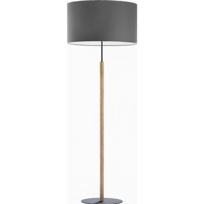 TK-Lighting lampa podłogowa Deva Graphite 1xE27 max 60W grafit/sosna szczotkowana (5218)