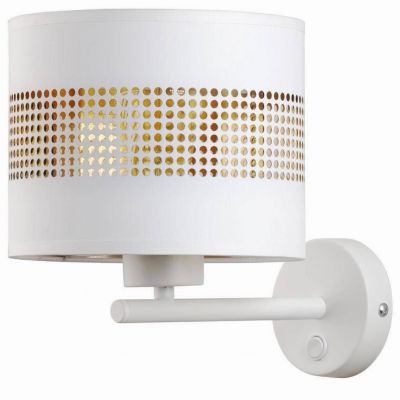 TK-Lighting kinkiet TAGO WHITE 1xE27, 15W LED (3221)