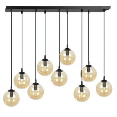 Emibig lampa wisząca Cosmo 9 9xE14 czarna 713/9 (713/9)