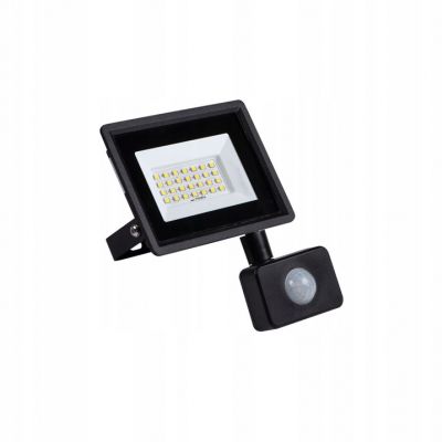 Naświetlacz LED z czujnikiem ruchu zewnętrzny neutralny 20W 1700lm MILEDO (31398)