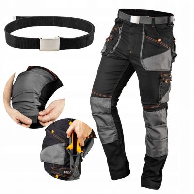 Spodnie robocze HD Slim pasek rozmiar M 81-238-M NEO TOOLS GTX (81-238-M)