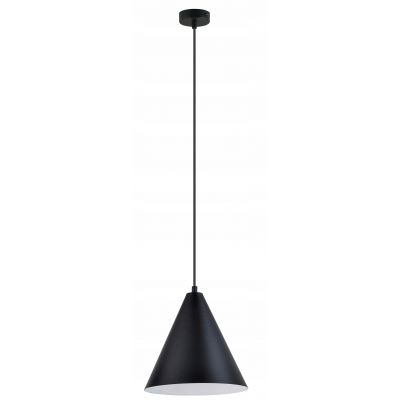 Emibig Lampa wisząca REBEL 1 BLACK/WHITE E27 15W MAX LED  1270/1 (1270/1)