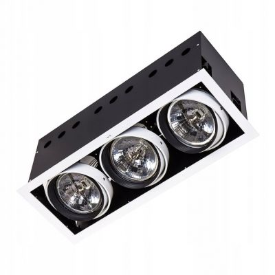 ITALUX lampa wpuszczana sufitowa Arlo WH (DL-723APLUSDL-723HD-AR111/WL)