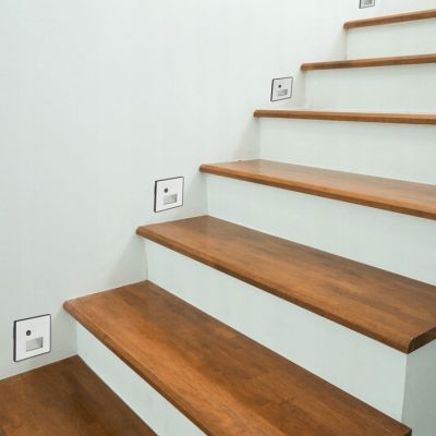 Oprawa dekoracyjna LED z czujnikiem ruchu PIR 1,2W WHITE zmienna barwa  (04865)