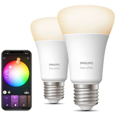 ŻARÓWKA HUE dwupak E27 9,5W white produkt wycofany PHILIPS (929001821605)