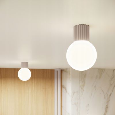 Plafon ryflowany HALO IP44 taupe SL.1743 Sollux (SL.1743)