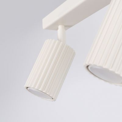 Plafon lampa ryflowana sufitowa na szynie KARBON 3L beżowy SL.1600 SOLLUX (SL.1600)