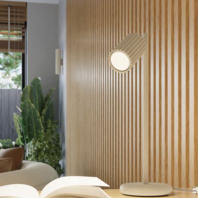 Plafon lampa ryflowana sufitowa na szynie KARBON 3L beżowy SL.1600 SOLLUX (SL.1600)