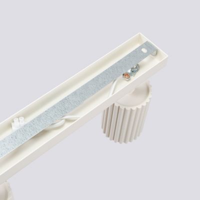 Plafon lampa ryflowana sufitowa na szynie KARBON 3L beżowy SL.1600 SOLLUX (SL.1600)