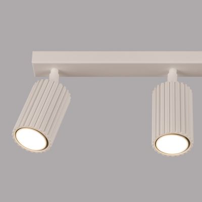 Plafon lampa ryflowana sufitowa na szynie KARBON 3L beżowy SL.1600 SOLLUX (SL.1600)