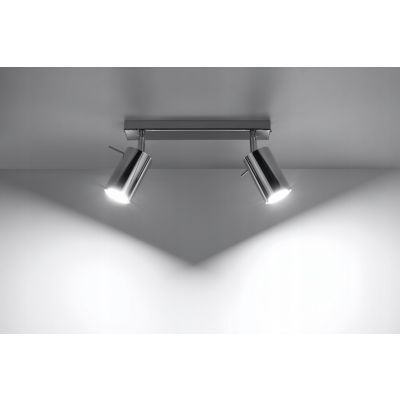 Plafon RING 2 CHROM Lampa GU10 SL.0728 SOLLUX (SL.0728)