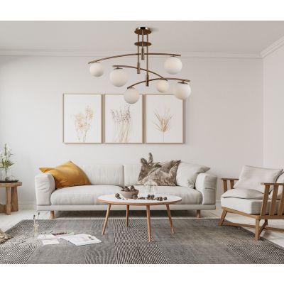 ITALUX lampa wisząca Senai (PND-31322-6-HB)