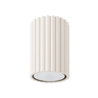 Plafon tuba KARBON 10cm beżowy SL.1587 SOLLUX (SL.1587)