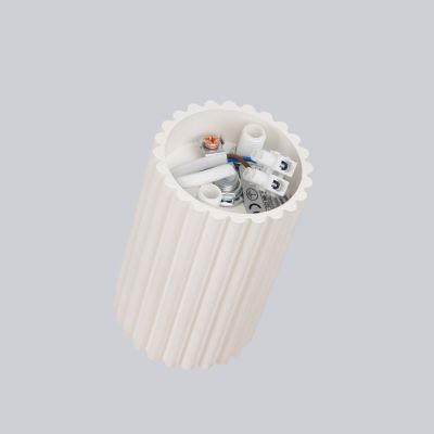Plafon tuba KARBON 10cm beżowy SL.1587 SOLLUX (SL.1587)