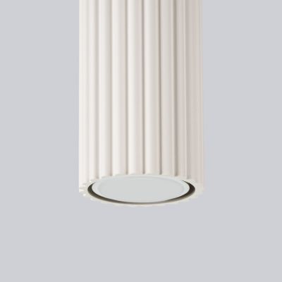 Plafon tuba KARBON 10cm beżowy SL.1587 SOLLUX (SL.1587)