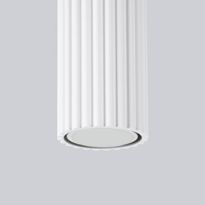 Plafon tuba KARBON 10cm biały SL.1530 SOLLUX (SL.1530)