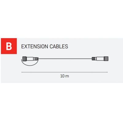 Przedłużacz Oświetlenie łączone Standard 10m IP44 D1ZB01 EMOS (D1ZB01)