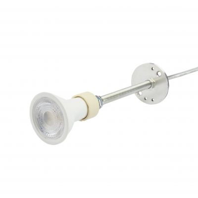 Lampa wiszaca MADARA MINI II GU10 ZWIS 230V IP20 BIAŁY kabel 1m  SLIP003022 Spectrum Led (SLIP003022)