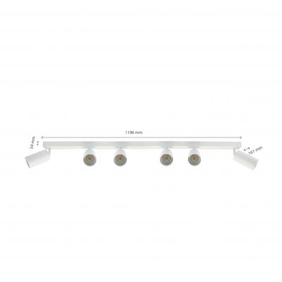 Lampa sufitowa MADARA MINI BAZA 6xGU10 biała  SLIP003026 Spectrum Led (SLIP003026)