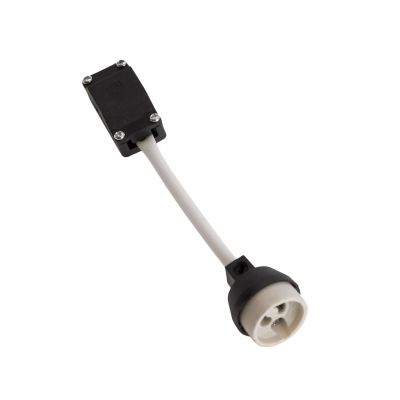 CHLOE AR111 Metalica IP20 okrągła czarny chrom nieruchoma  SLIP005029 Spectrum Led (SLIP005029)