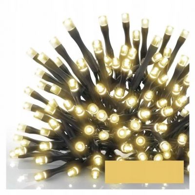 Lampki choinkowe Standard zestaw zasilacz + 100LED 10m ciepła biel IP44 timer EMOS EMOS (D1AW01)