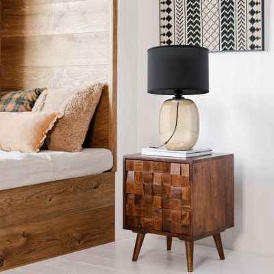 Lampa stołowa MELODY bursztynowo-czarna 5988 TK Lighting (5988)
