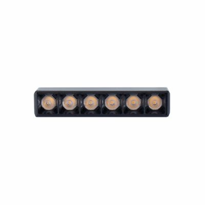 SYSTEM SHIFT BASIC - GRID XS Oprawa liniowa 110mm 6W 2700K b. ciepła CZARNY Spectrum LED (WLD+70028WW)
