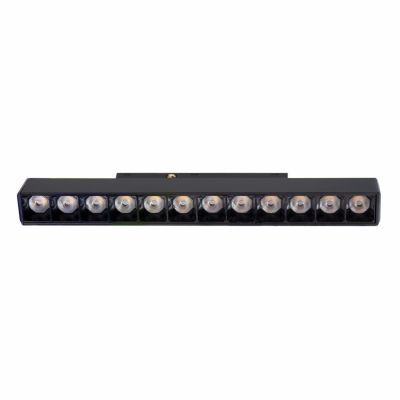 SYSTEM SHIFT BASIC - GRID S Oprawa liniowa 220mm 12W 2700K b. ciepła CZARNY Spectrum LED (WLD+70029WW)